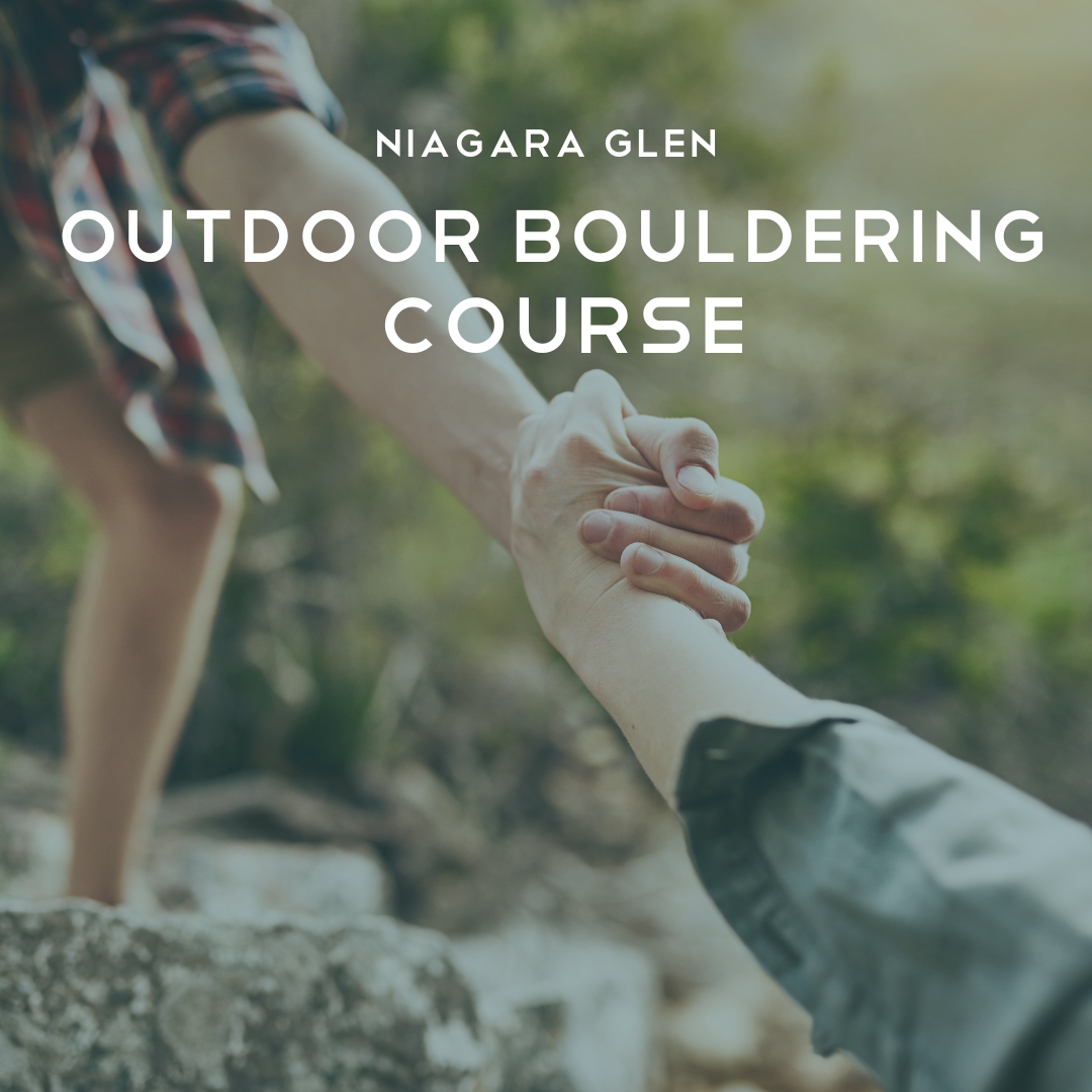 Outdoor Bouldering Course at the Niagara Glen